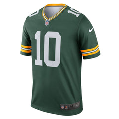 Jordan Love Green Bay Packers Legend Player Performance Top - Green - Nike