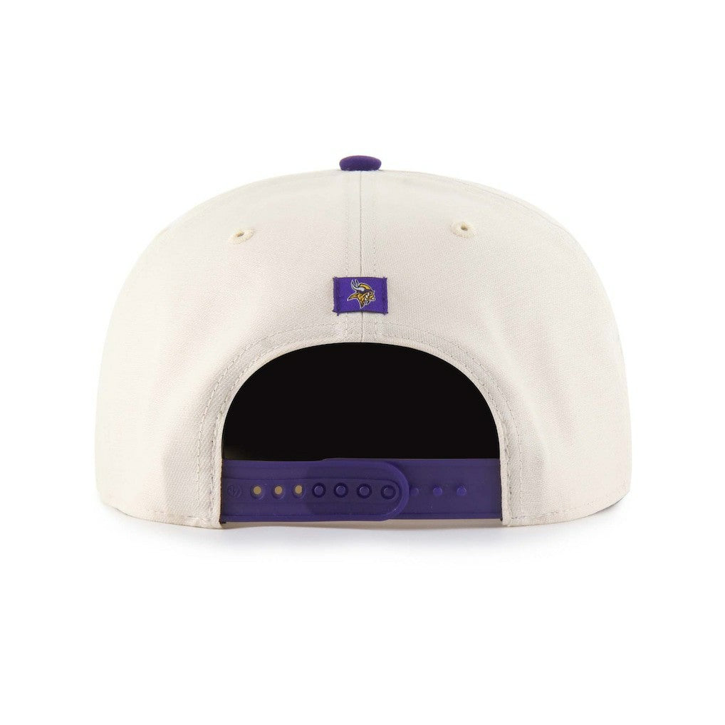 Minnesota Vikings '47 Payson Captain Adjustable Hat - Natural - 47 brand