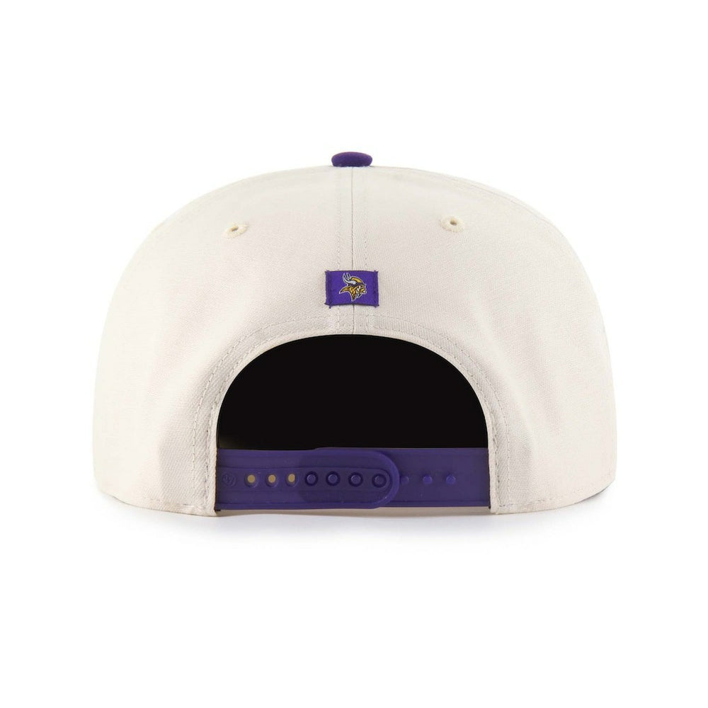 Minnesota Vikings '47 Payson Captain Adjustable Hat - Natural - 47 brand