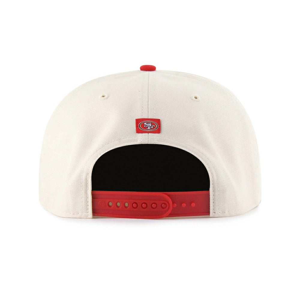 San Francisco 49ers '47 Payson Captain Adjustable Hat - Natural - 47 brand