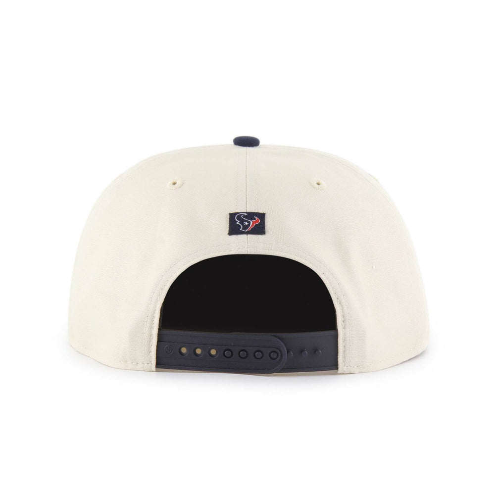 Houston Texans '47 Payson Captain Adjustable Hat - Natural - 47 brand
