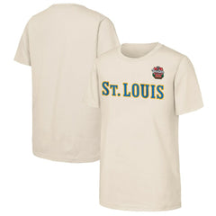 St. Louis Blues Youth 2025 NHL Winter Classic Primary Logo T-Shirt - Tan | NHL Clearance