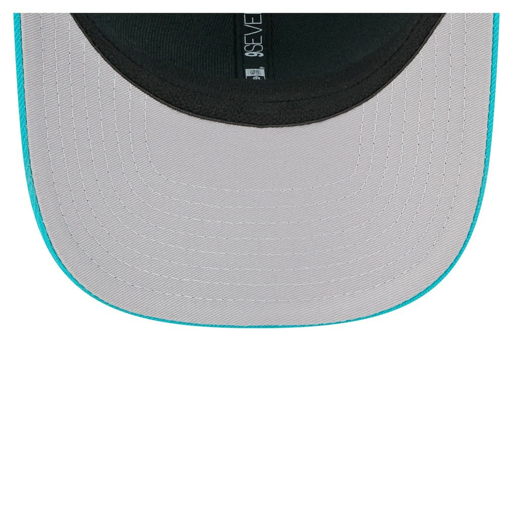 Miami Dolphins New Era Team Collection 9SEVENTY Stretch-Snap Adjustable Hat - Aqua - NFL