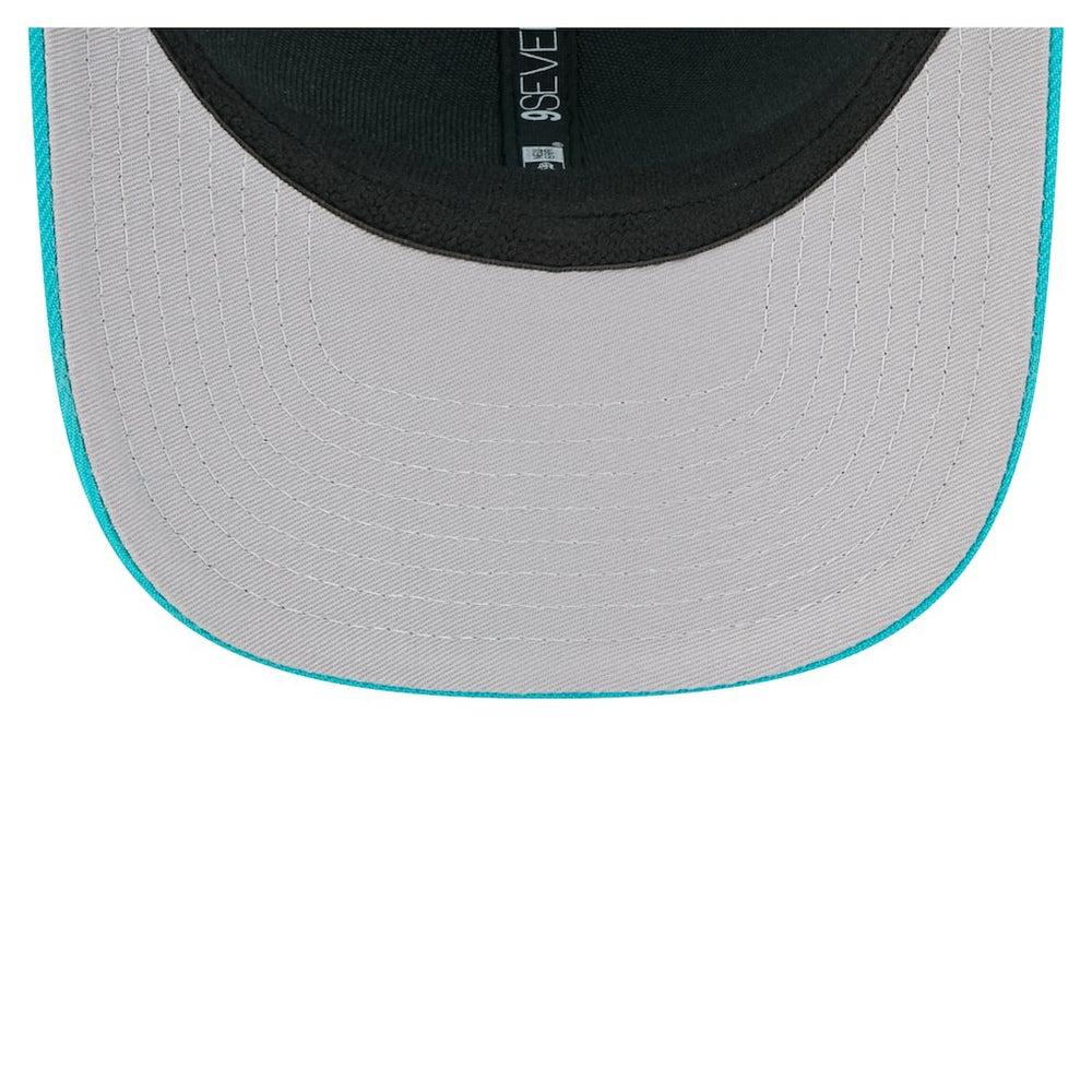 Miami Dolphins New Era Team Collection 9SEVENTY Stretch-Snap Adjustable Hat - Aqua - NFL
