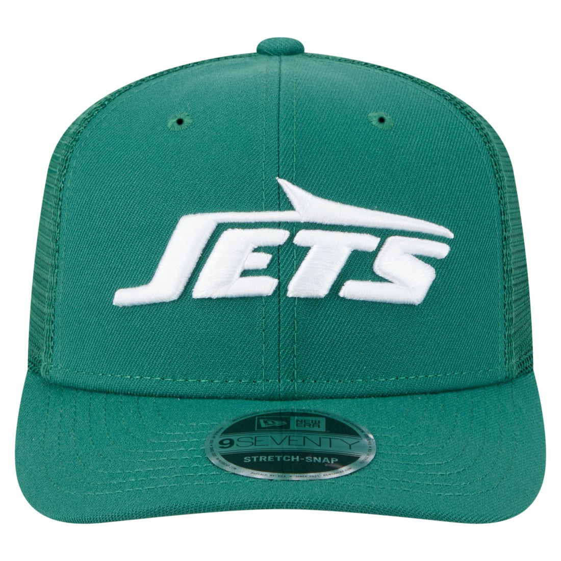 New York Jets New Era Team Collection 9SEVENTY Stretch-Snap Adjustable Hat - Green - NFL