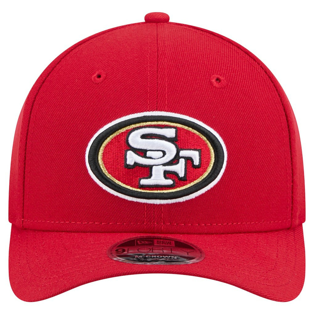 San Francisco 49ers New Era Team Collection 9FORTY M-Crown Adjustable Hat - Scarlet - NFL