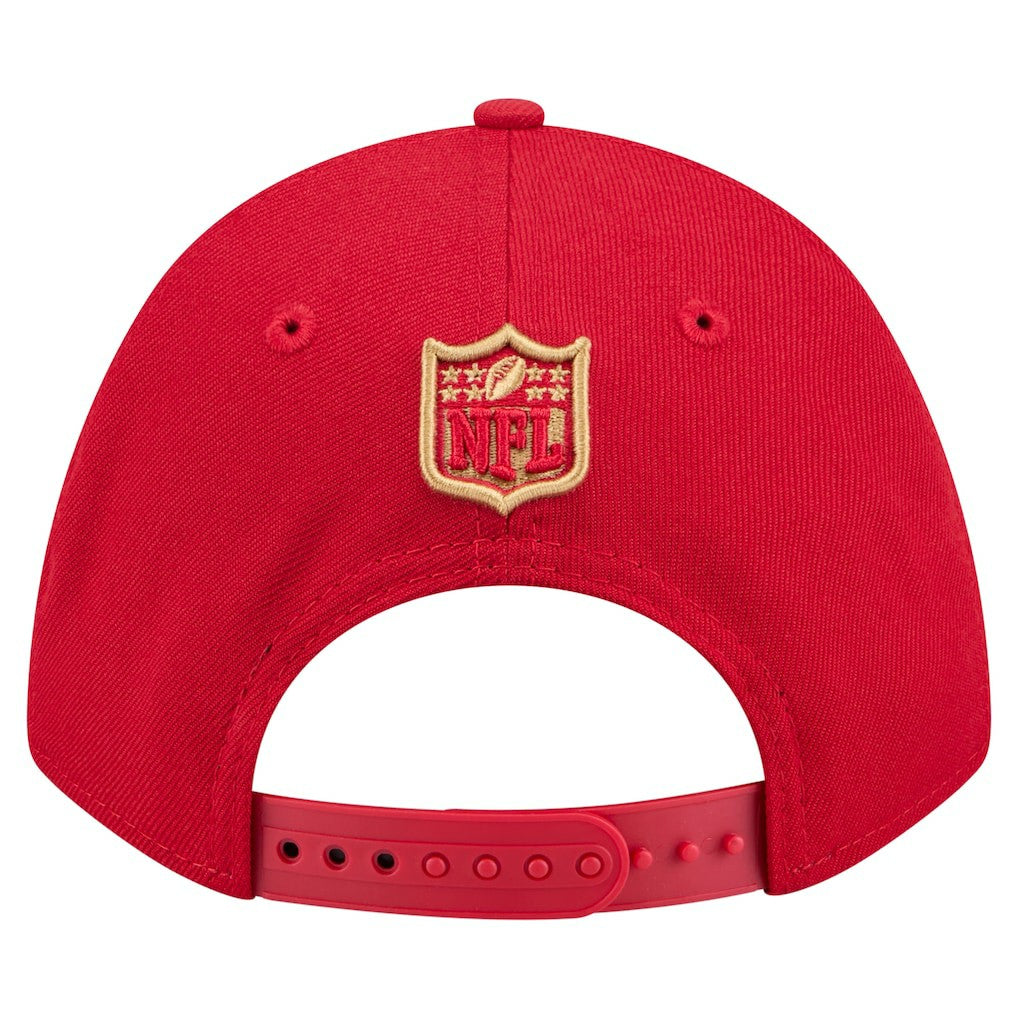 San Francisco 49ers New Era Team Collection 9FORTY M-Crown Adjustable Hat - Scarlet - NFL