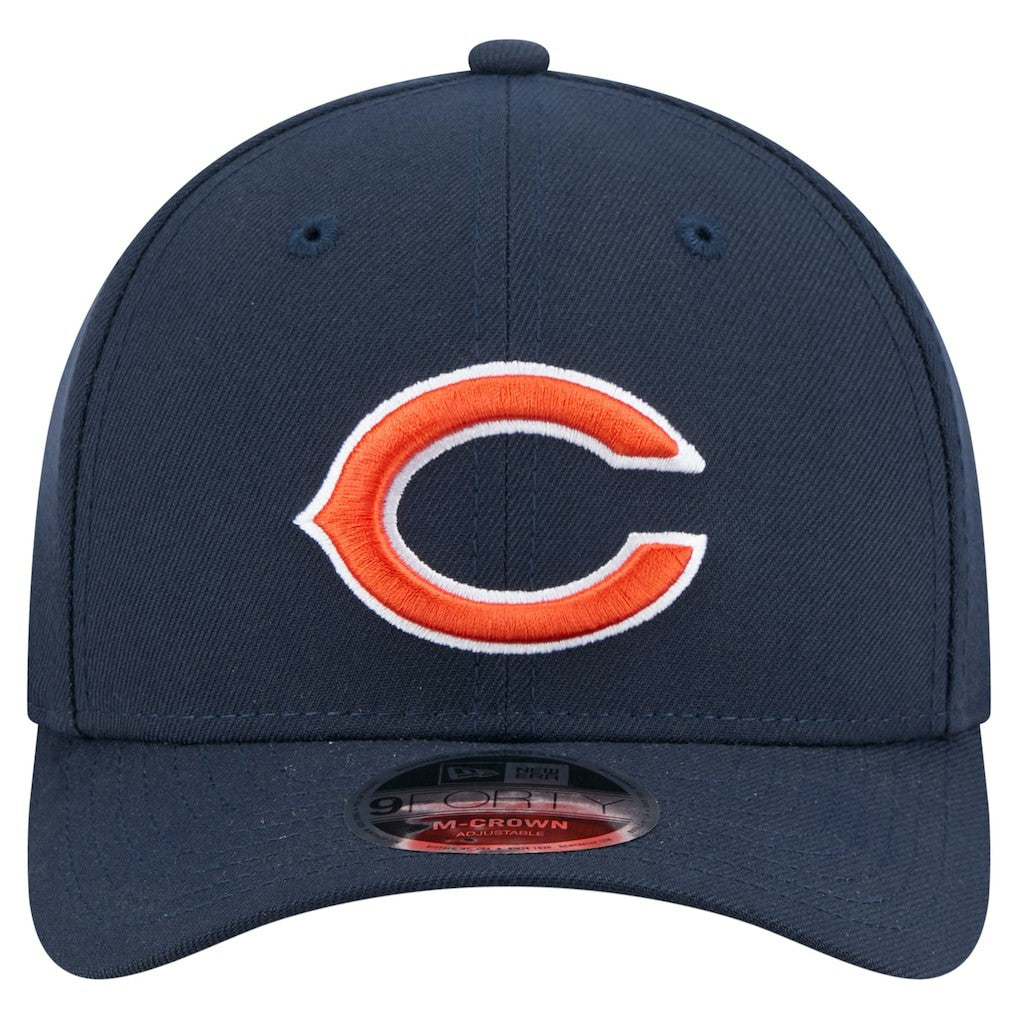 Chicago Bears New Era Team Collection 9FORTY M-Crown Adjustable Hat - Navy - NFL