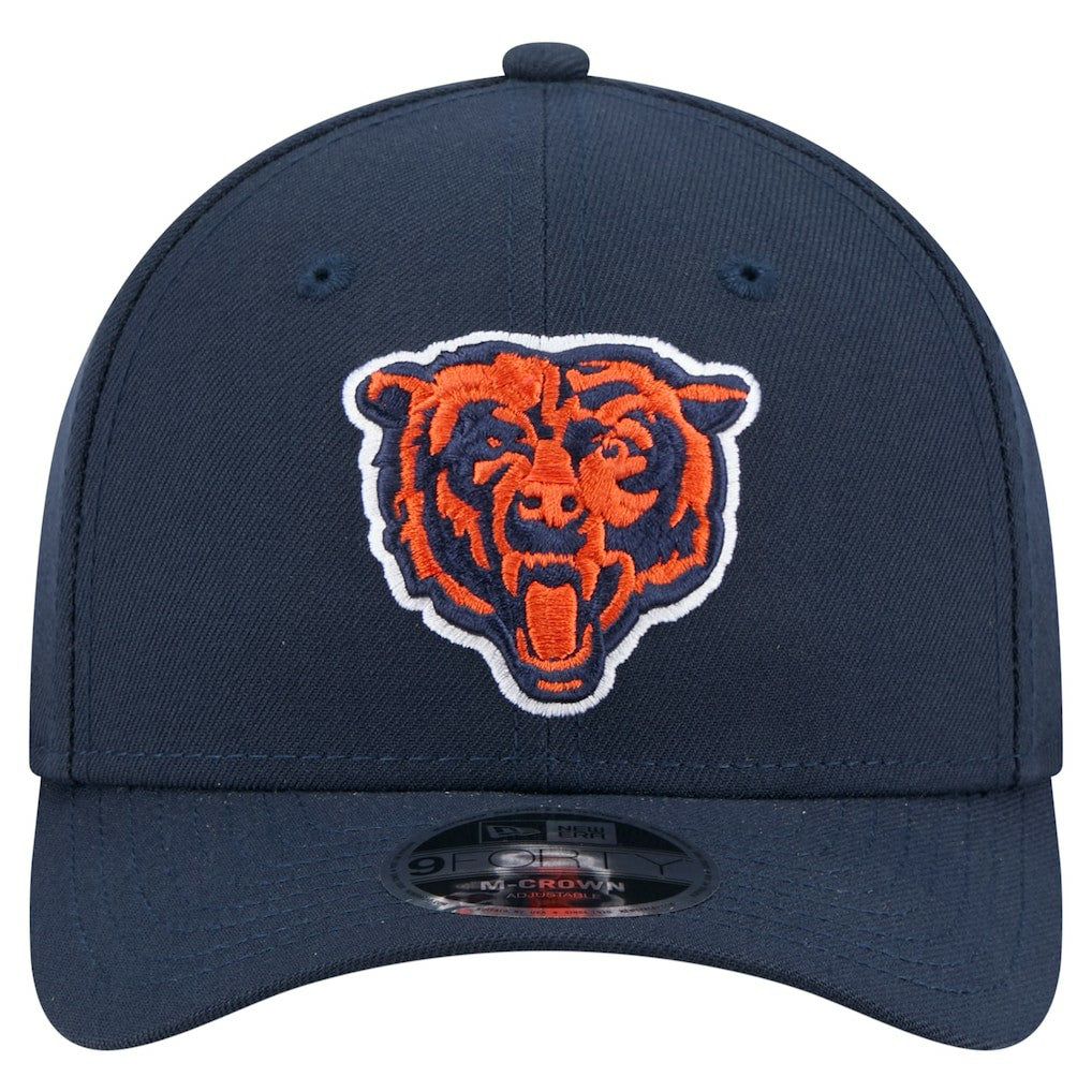 Chicago Bears New Era Team Collection 9FORTY M-Crown Adjustable Hat - Navy - NFL