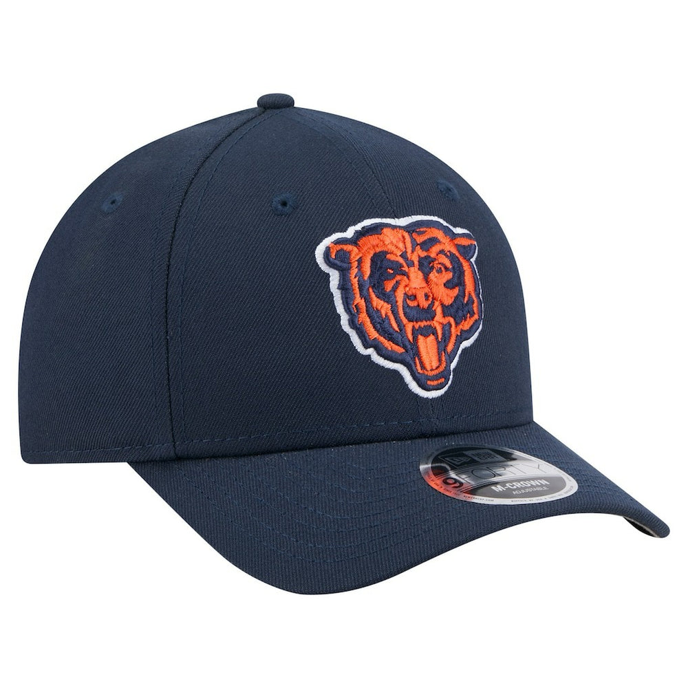 Chicago Bears New Era Team Collection 9FORTY M-Crown Adjustable Hat - Navy - NFL