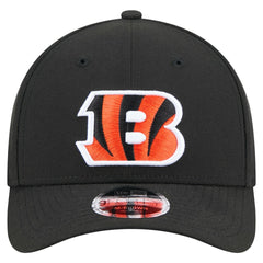 Cincinnati Bengals New Era Team Collection 9FORTY M-Crown Adjustable Hat - Black - NFL