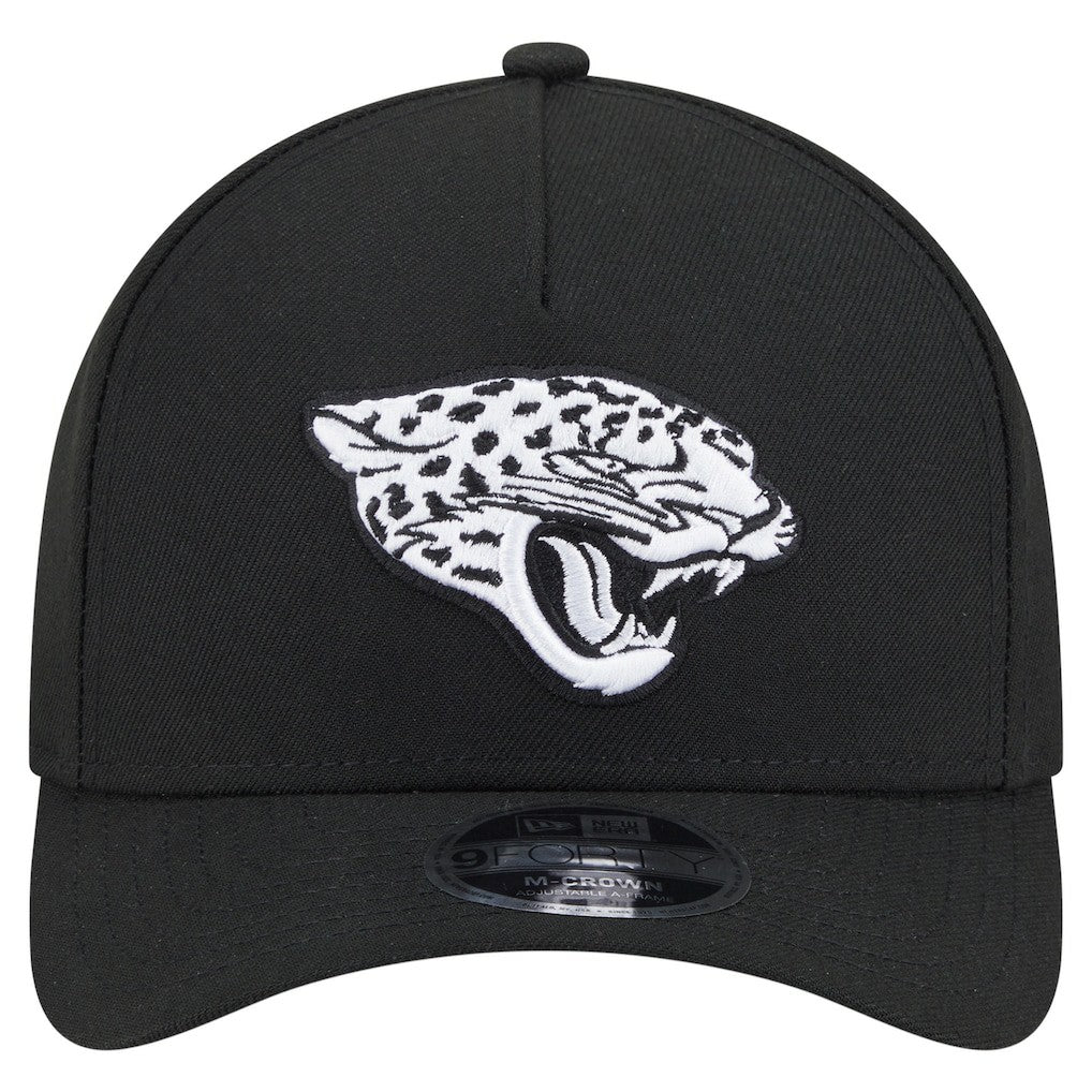 Jacksonville Jaguars New Era Team Collection 9FORTY M-Crown A-Frame Adjustable Hat - Black - NFL
