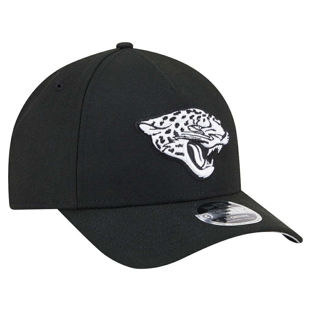 Jacksonville Jaguars New Era Team Collection 9FORTY M-Crown A-Frame Adjustable Hat - Black - NFL
