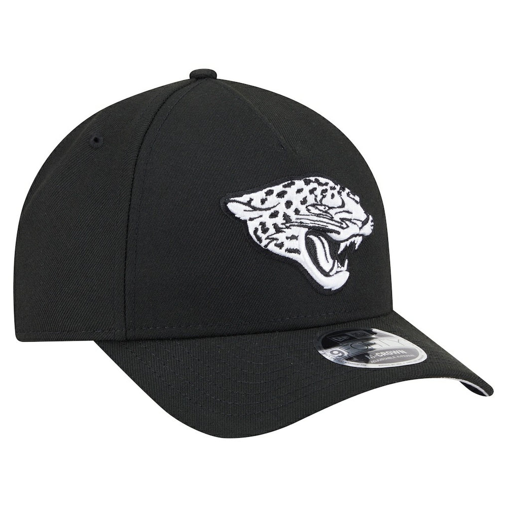 Jacksonville Jaguars New Era Team Collection 9FORTY M-Crown A-Frame Adjustable Hat - Black - NFL