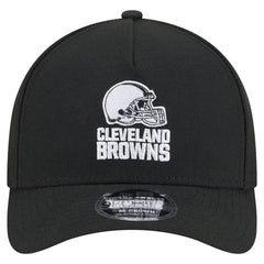Cleveland Browns New Era Team Collection 9FORTY M-Crown A-Frame Adjustable Hat - Black - NFL