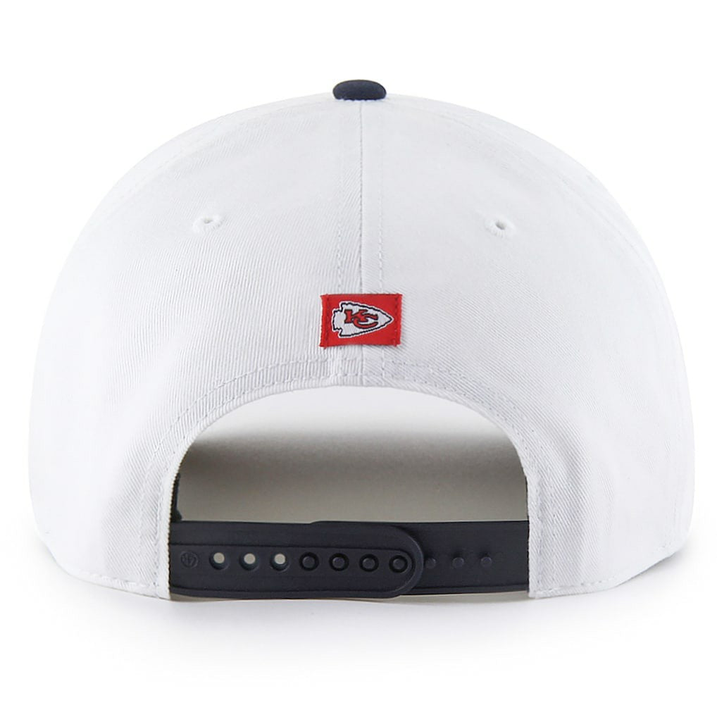Kansas City Chiefs '47 Patriotic Overhand Hitch Adjustable Hat - White - 47 brand