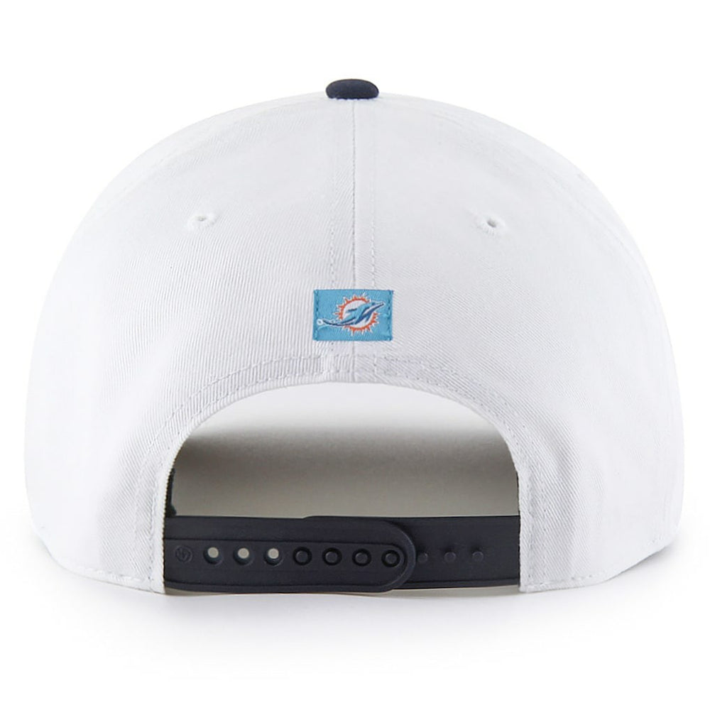 Miami Dolphins '47 Patriotic Overhand Hitch Adjustable Hat - White - 47 brand