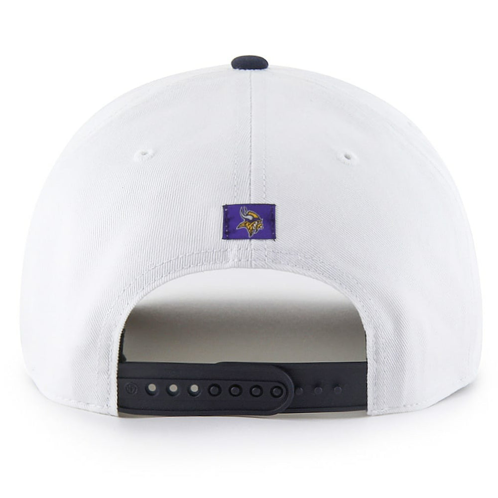 Minnesota Vikings '47 Patriotic Overhand Hitch Adjustable Hat - White - 47 brand