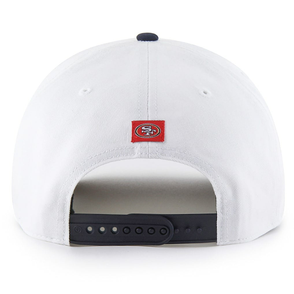 San Francisco 49ers '47 Patriotic Overhand Hitch Adjustable Hat - White - 47 brand