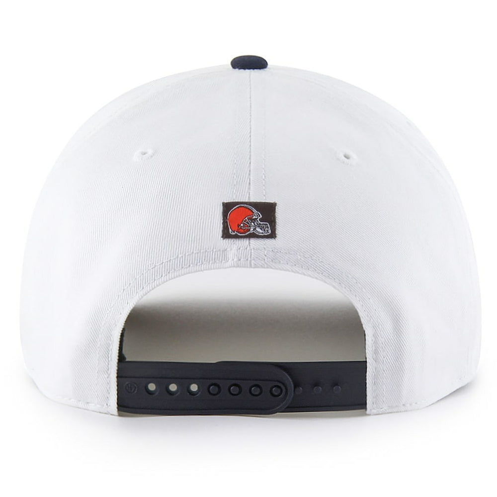 Cleveland Browns '47 Patriotic Overhand Hitch Adjustable Hat - White - 47 brand