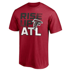 Atlanta Falcons Hometown Collection 1st Down T-Shirt - Red - NFL