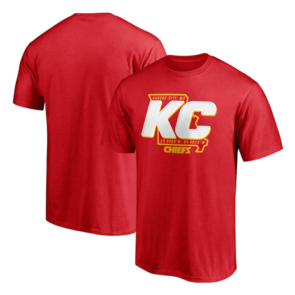 Kansas City Chiefs Hometown Collection 1st Down T-Shirt - Red - NFL