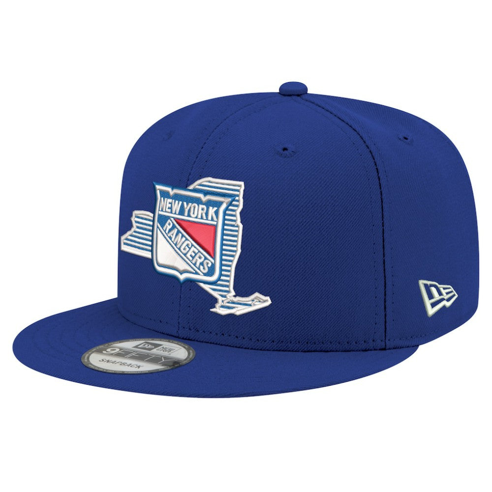 New York Rangers New Era State Pride 9FIFTY Snapback Hat - Blue | New Era on sale