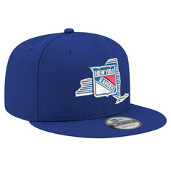 New York Rangers New Era State Pride 9FIFTY Snapback Hat - Blue | New Era on sale
