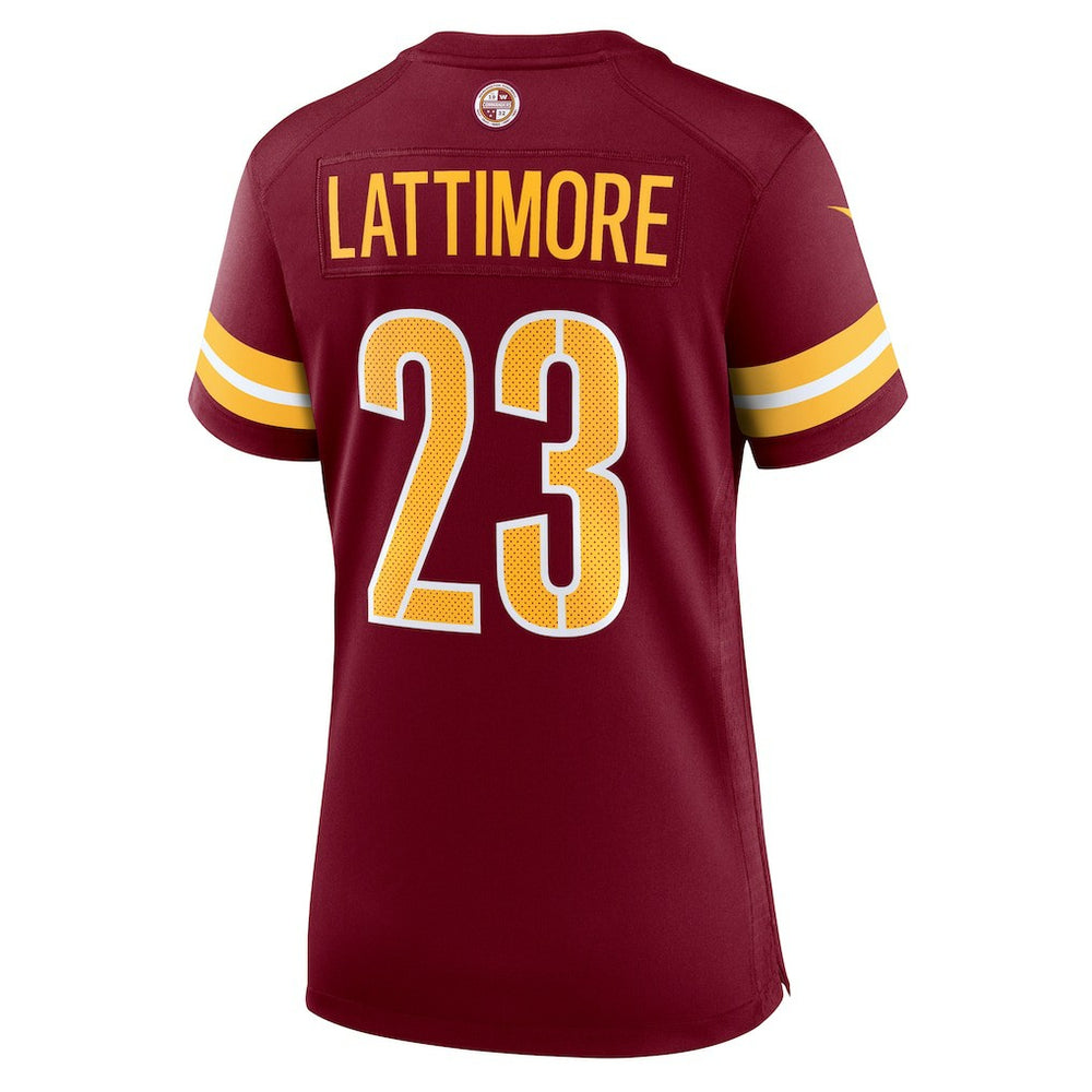 Marshon Lattimore Washington Commanders Women's Team Game Jersey - Burgundy - Nike