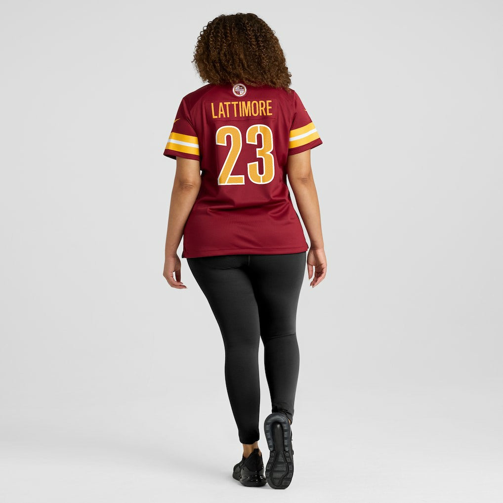 Marshon Lattimore Washington Commanders Women's Team Game Jersey - Burgundy - Nike