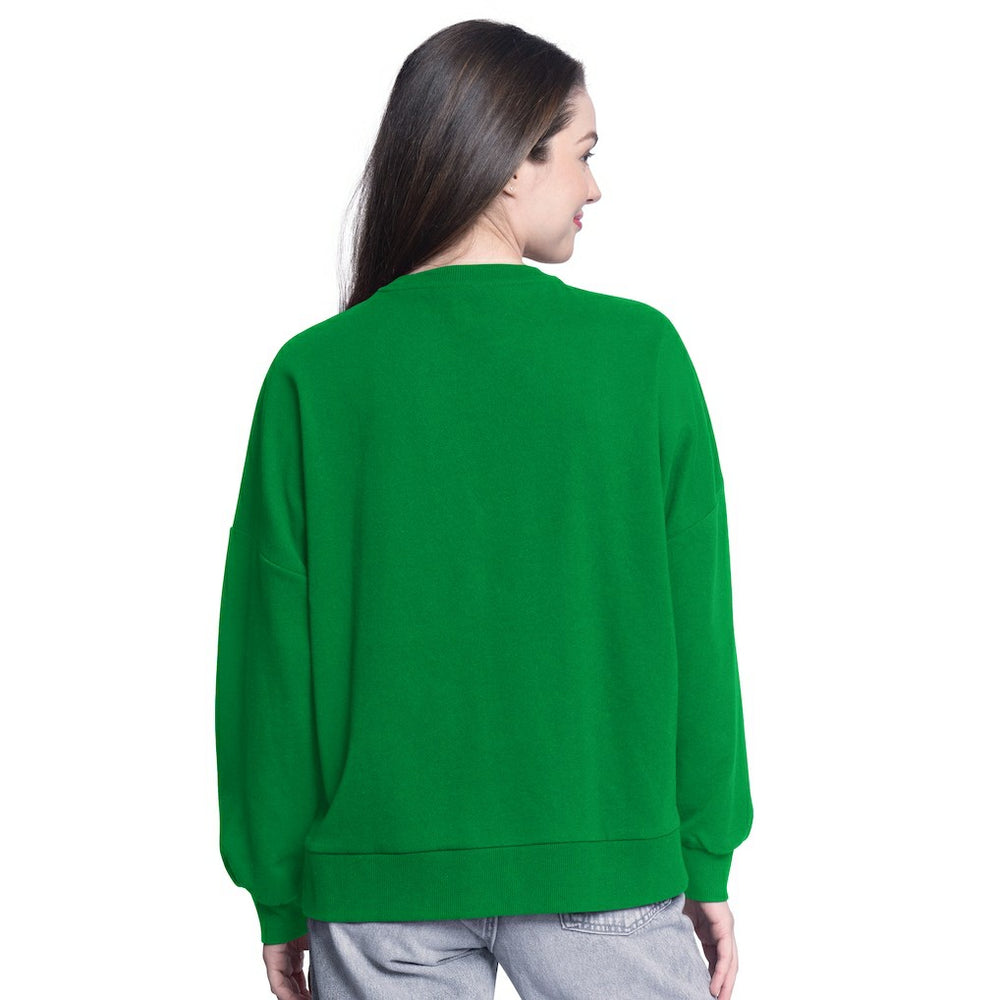 Boston Celtics G-III 4Her by Carl Banks Women's Athletic Pullover Sweatshirt Kelly Green