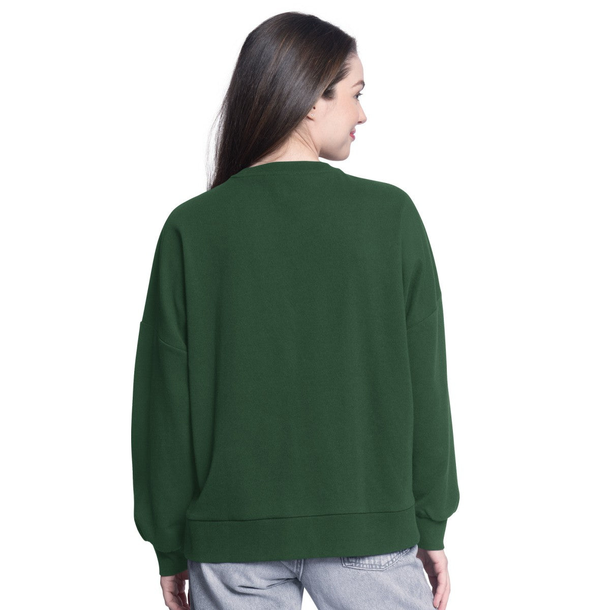 Milwaukee Bucks G-III 4Her by Carl Banks Women's Athletic Pullover Sweatshirt Hunter Green