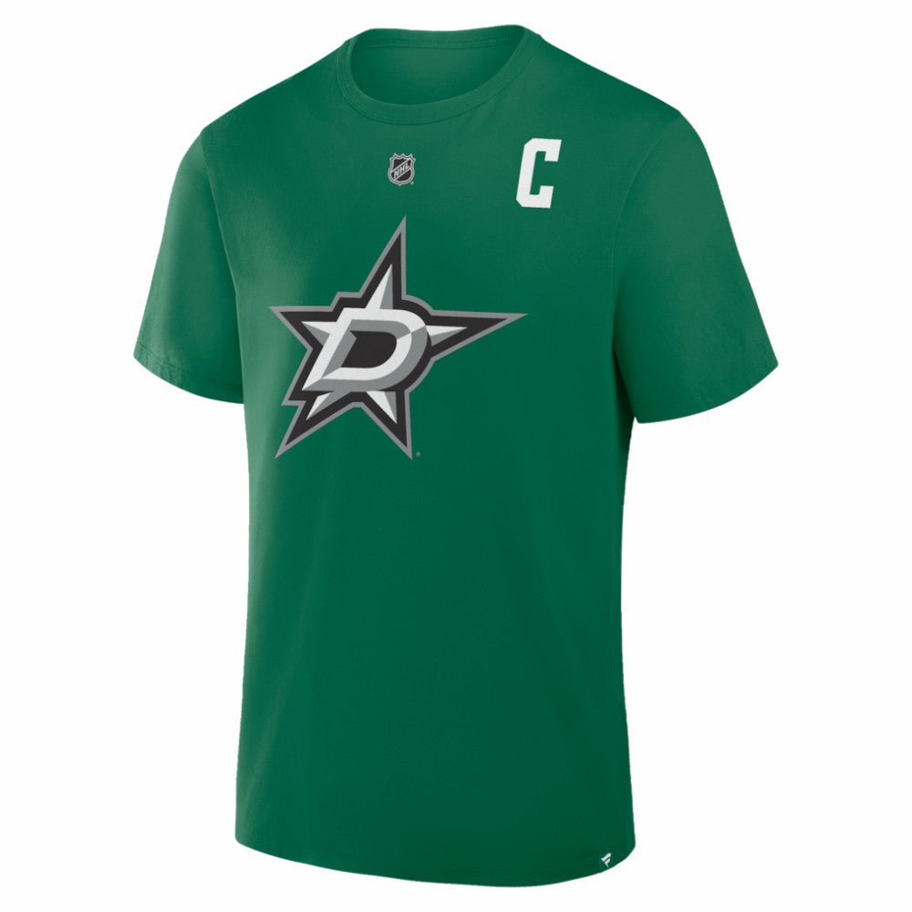 Jamie Benn Dallas Stars Fanatics Captain Authentic Stack Name & Number T-Shirt - Kelly Green | Fanatics discount