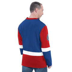 Philadelphia 76ers G-III Sports by Carl Banks Adaptive Rugby Long Sleeve Top Royal
