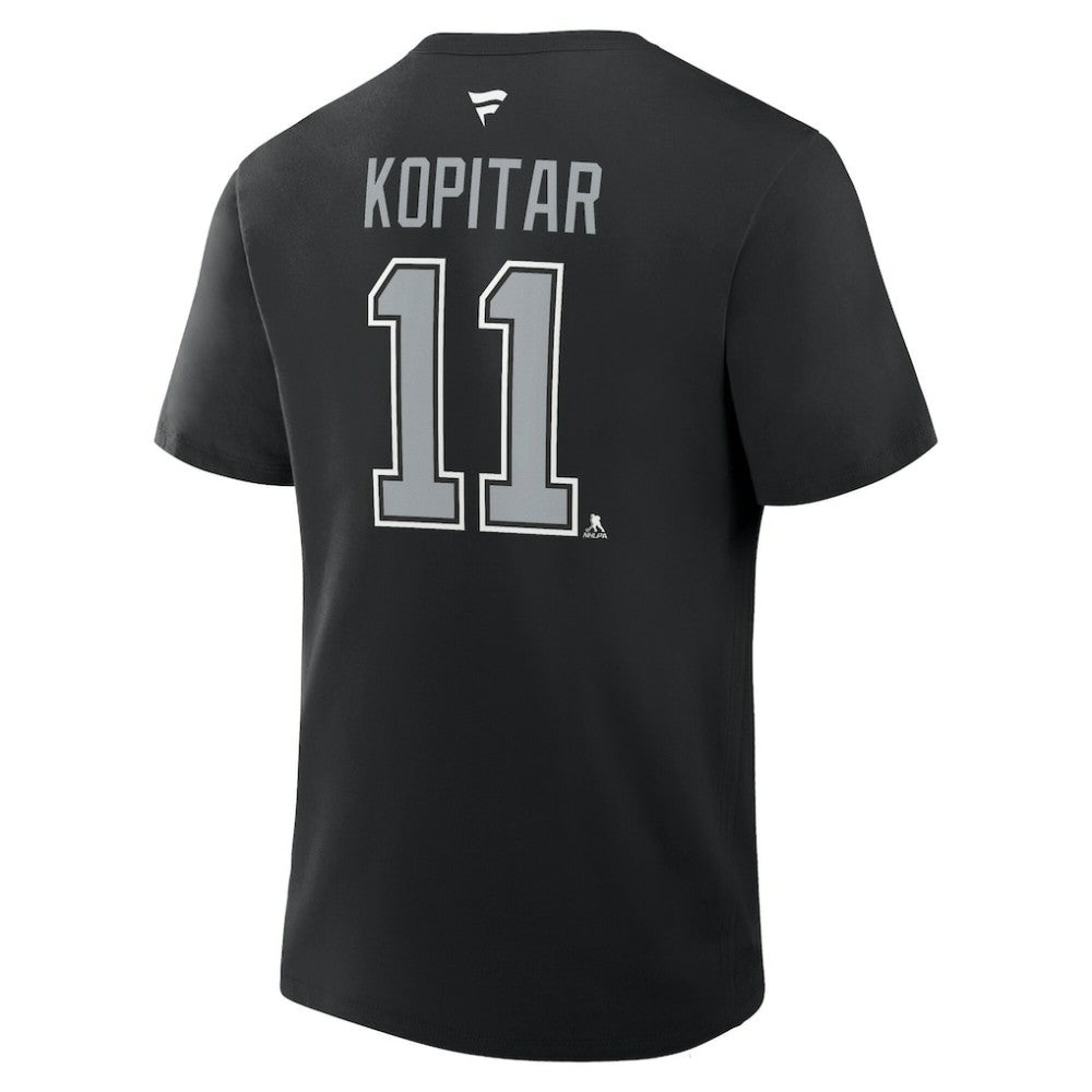 Anze Kopitar Los Angeles Kings Fanatics Authentic Stack Name & Number T-Shirt - Black | Fanatics Clearance