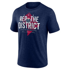 Washington Wizards Huddle Tri-Blend T-Shirt Navy