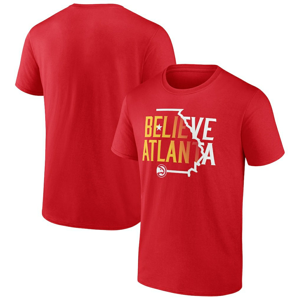 Atlanta Hawks Team Pride T-Shirt Red