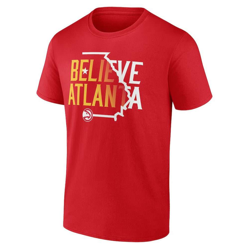 Atlanta Hawks Team Pride T-Shirt Red