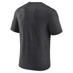 Charlotte Hornets Backboard Tri-Blend T-Shirt Charcoal