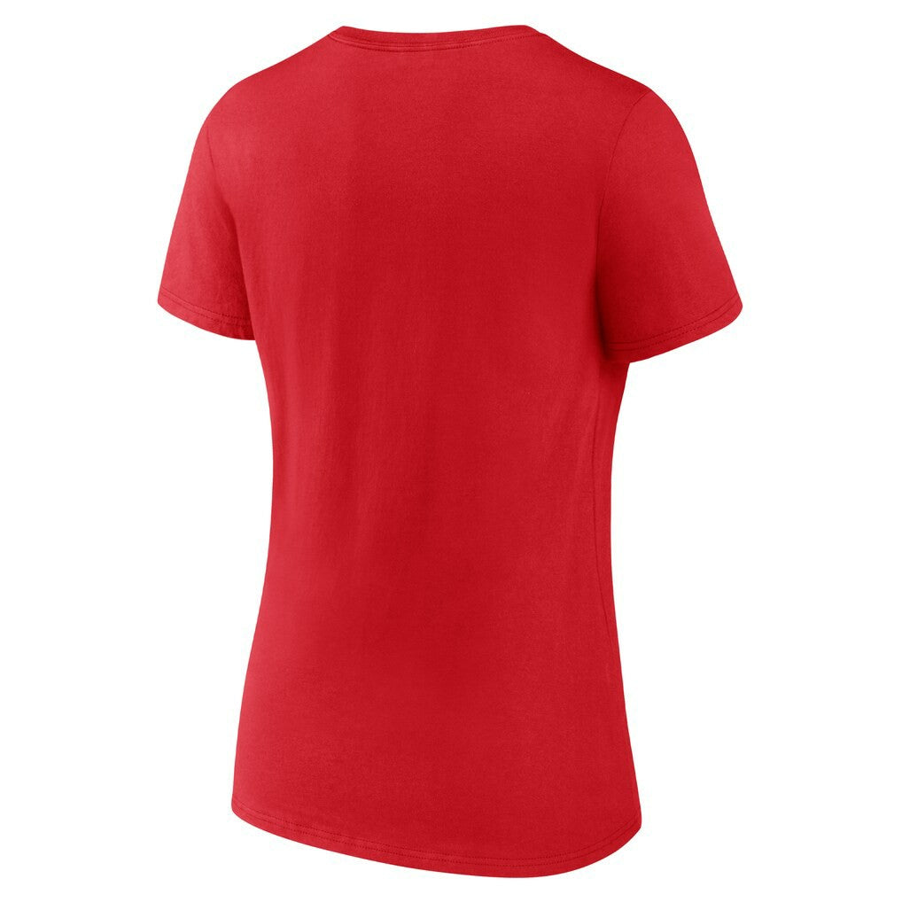 Chicago Bulls Women's Core Hometown Launch V-Neck T-Shirt Red