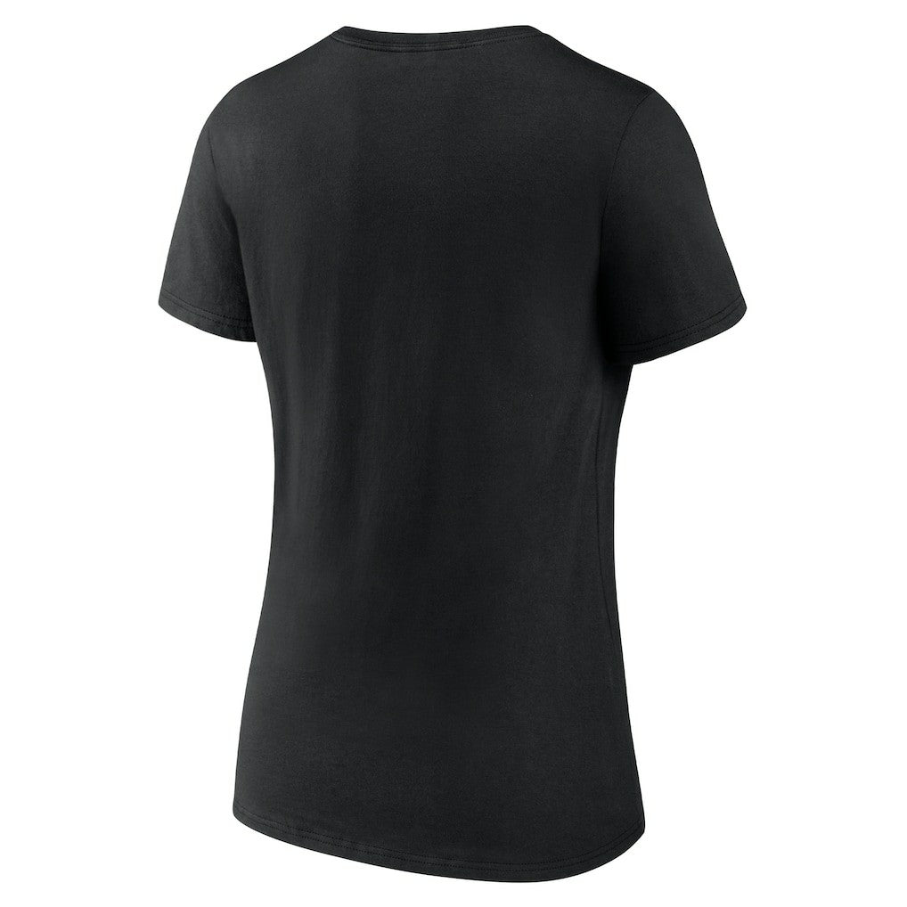 Chicago Bulls Women's Core Hometown Launch V-Neck T-Shirt Black