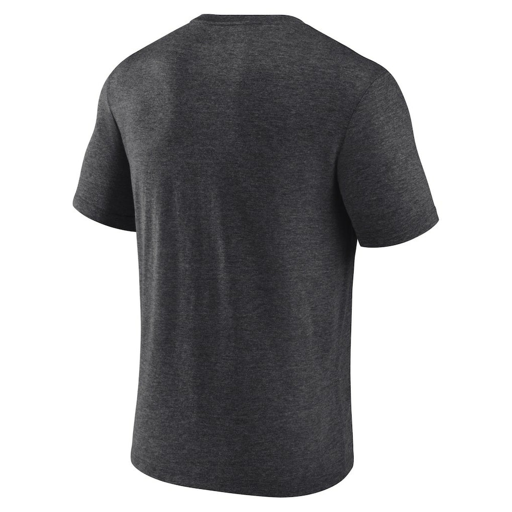 Chicago Bulls Announcer Tri-Blend T-Shirt Charcoal