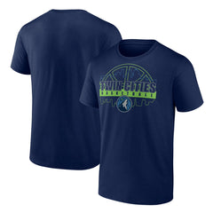 Minnesota Timberwolves Core Hometown Launch T-Shirt Navy