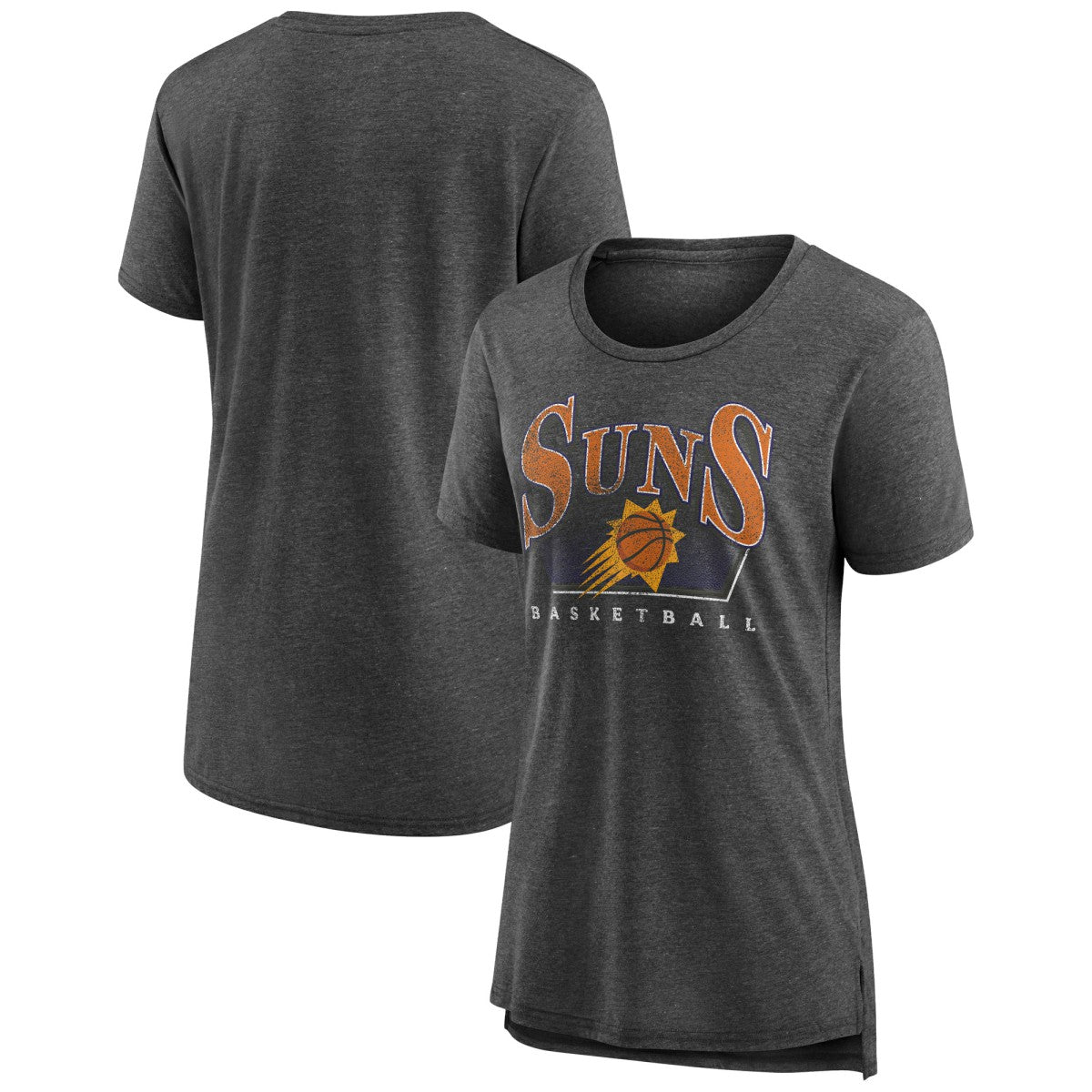 Phoenix Suns Women's Selection Tri-Blend T-Shirt Gray