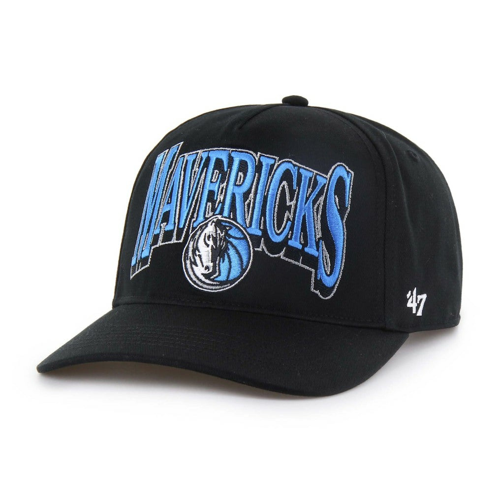 47 brand Dallas Mavericks '47 Every Time Past Champs Hitch Adjustable Hat Black