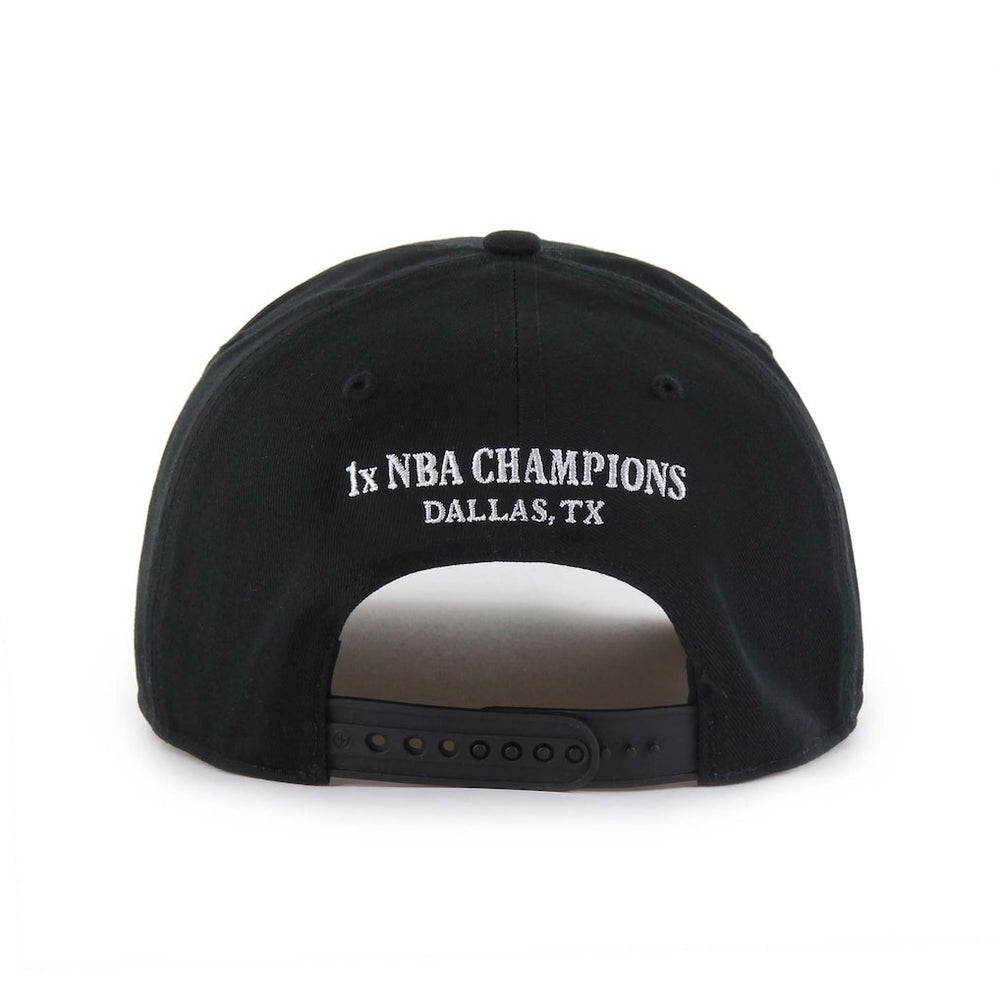 47 brand Dallas Mavericks '47 Every Time Past Champs Hitch Adjustable Hat Black