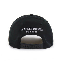 47 brand Dallas Mavericks '47 Every Time Past Champs Hitch Adjustable Hat Black