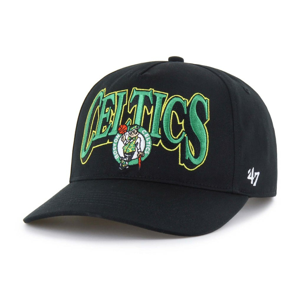 47 brand Boston Celtics '47 Every Time Past Champs Hitch Adjustable Hat Black
