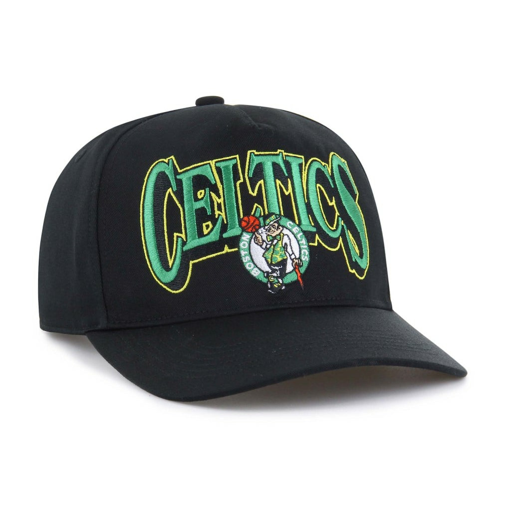 47 brand Boston Celtics '47 Every Time Past Champs Hitch Adjustable Hat Black