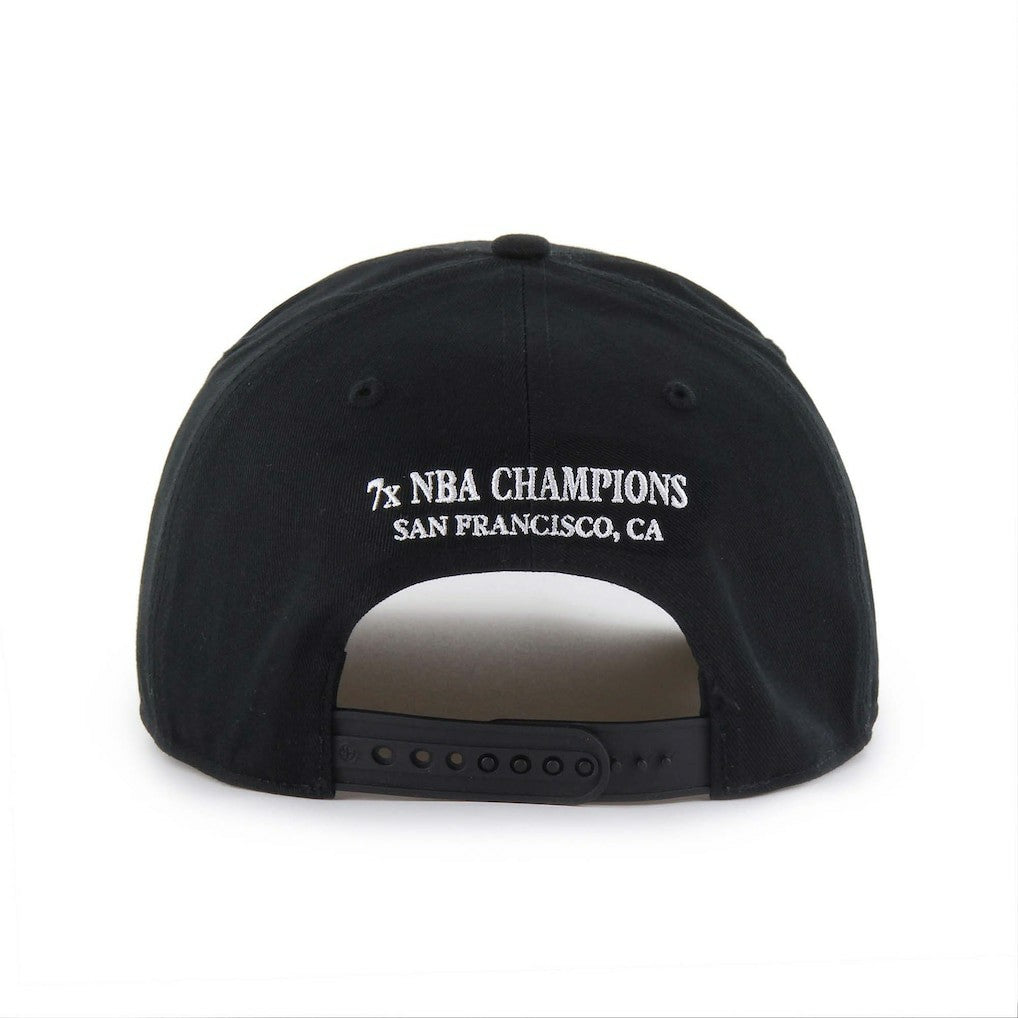47 brand Golden State Warriors '47 Every Time Past Champs Hitch Adjustable Hat Black